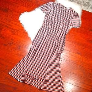 Asos Bodycon Striped Dress